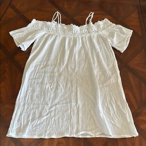 La Blanca Off White Coverup S/M size